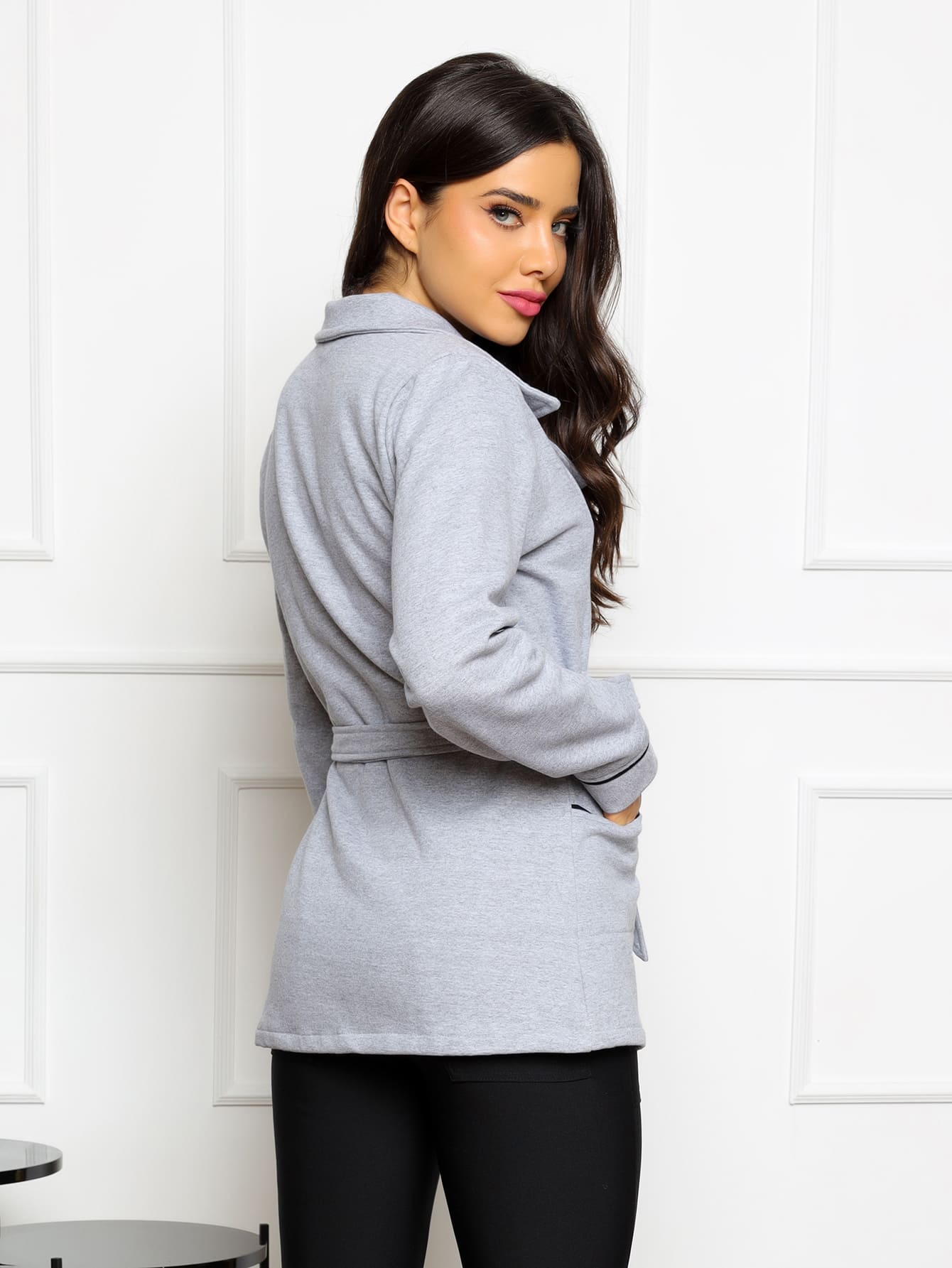 Casaco moletom feminino sobretudo - Baita Opção - A sua melhor escolha