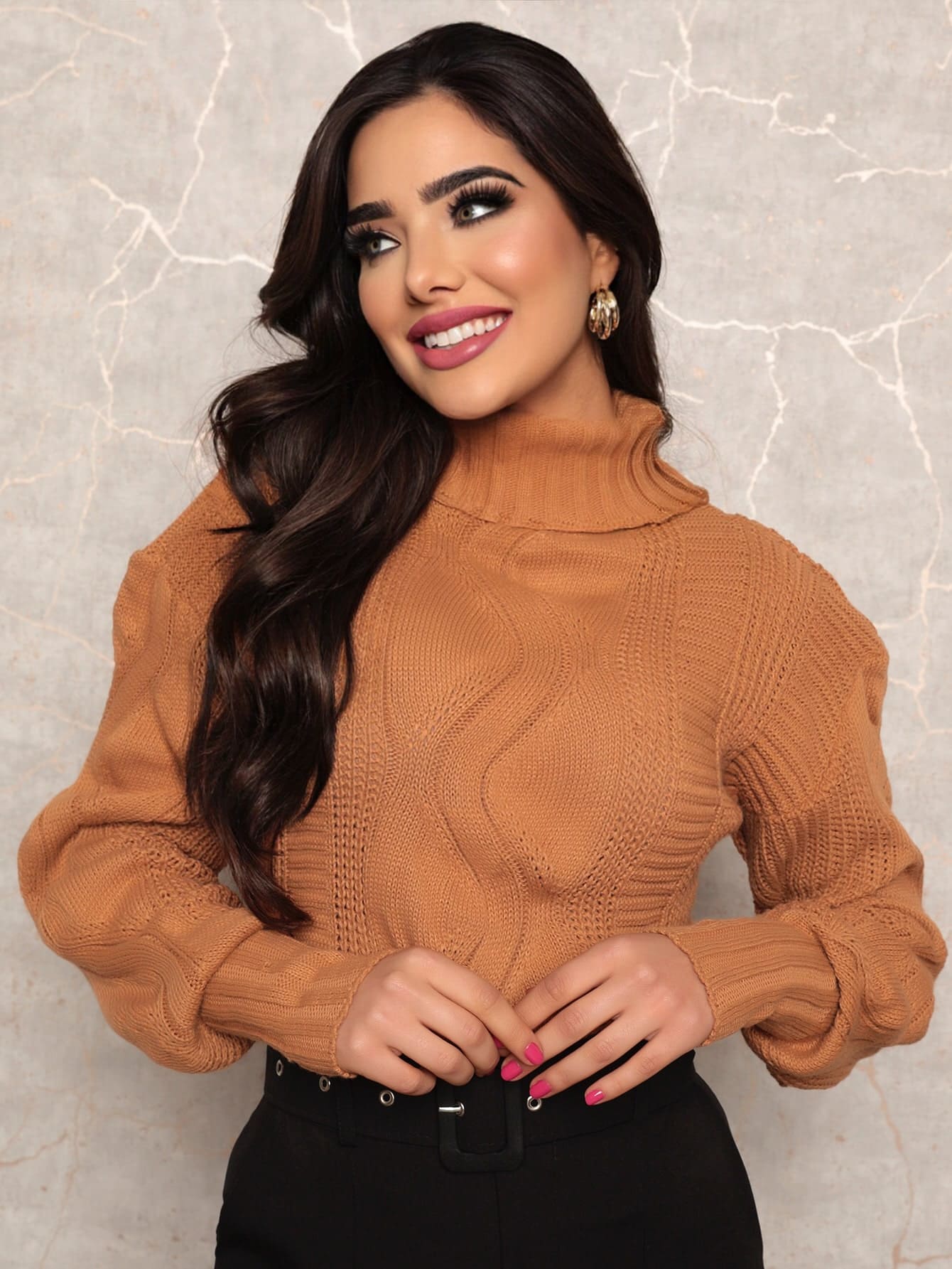 Suéter feminino estilo cacharrel - Baita Opção - A sua melhor escolha