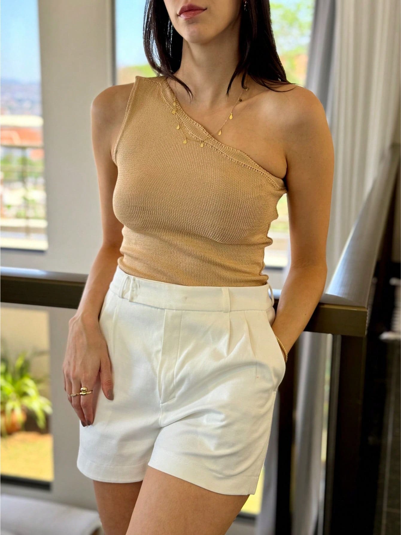 BLUSINHA REGATA UM OMBRO