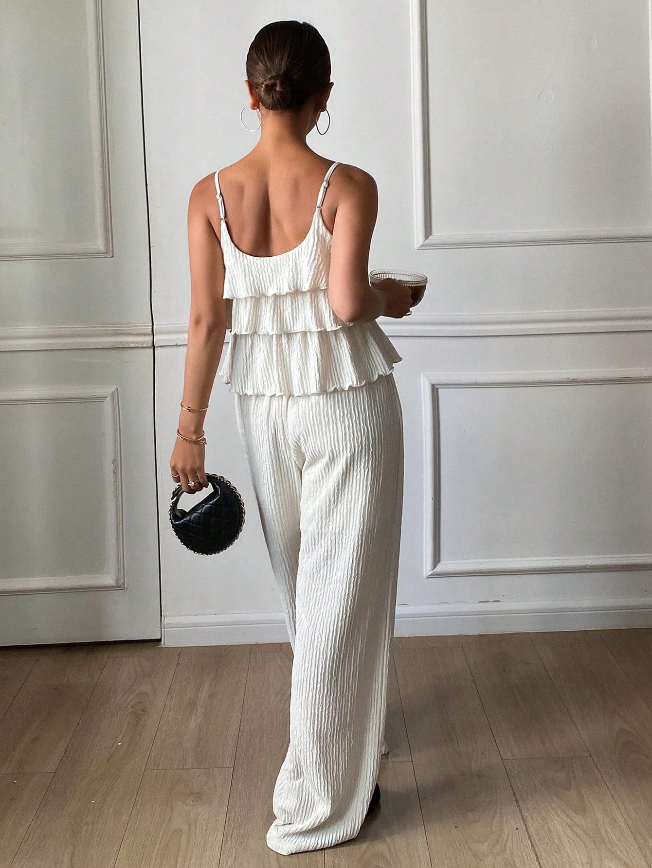 Conjunto Feminino de 2 Peças em Estilo Boêmio