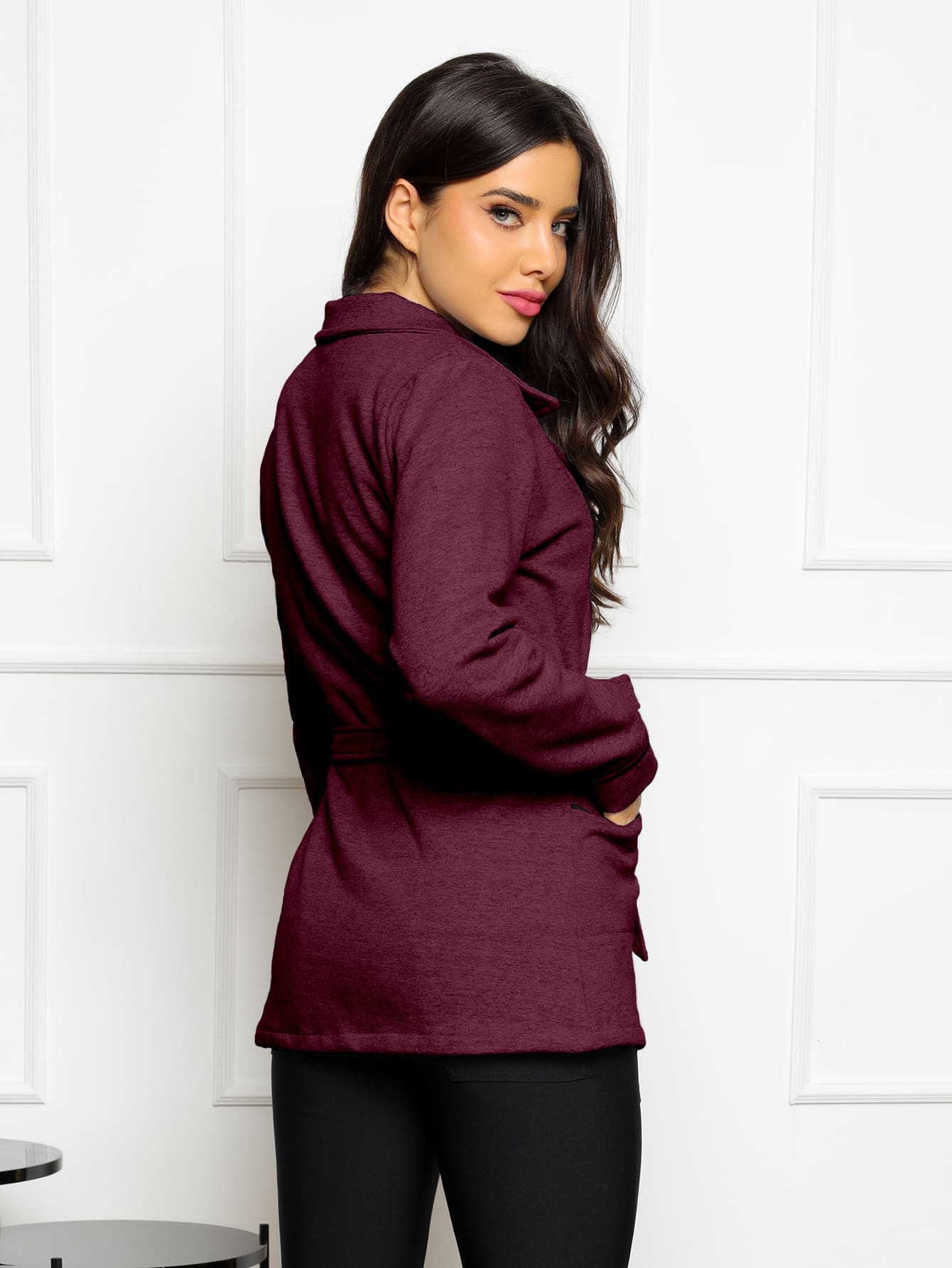 Casaco moletom feminino sobretudo - Baita Opção - A sua melhor escolha