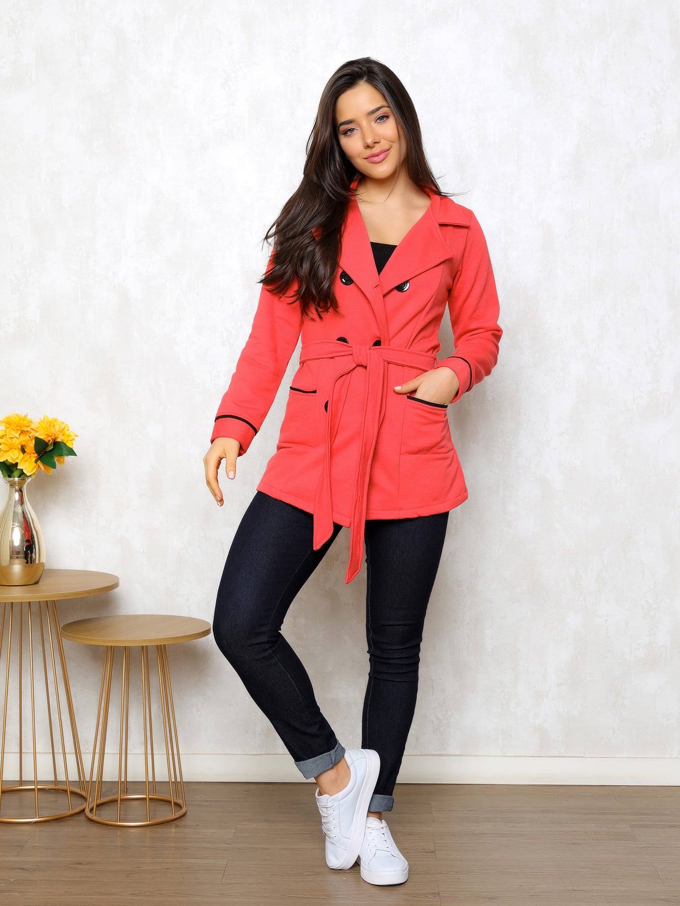 Casaco moletom feminino sobretudo - Baita Opção - A sua melhor escolha