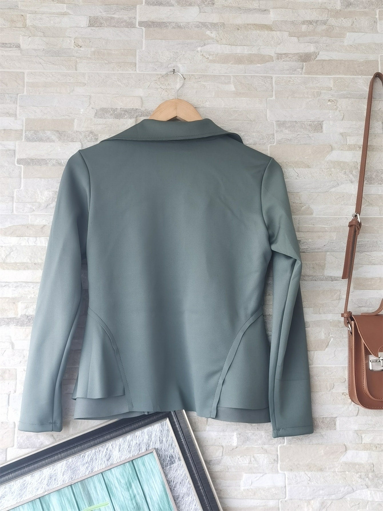 Blazer feminino manga longa - Baita Opção - A sua melhor escolha