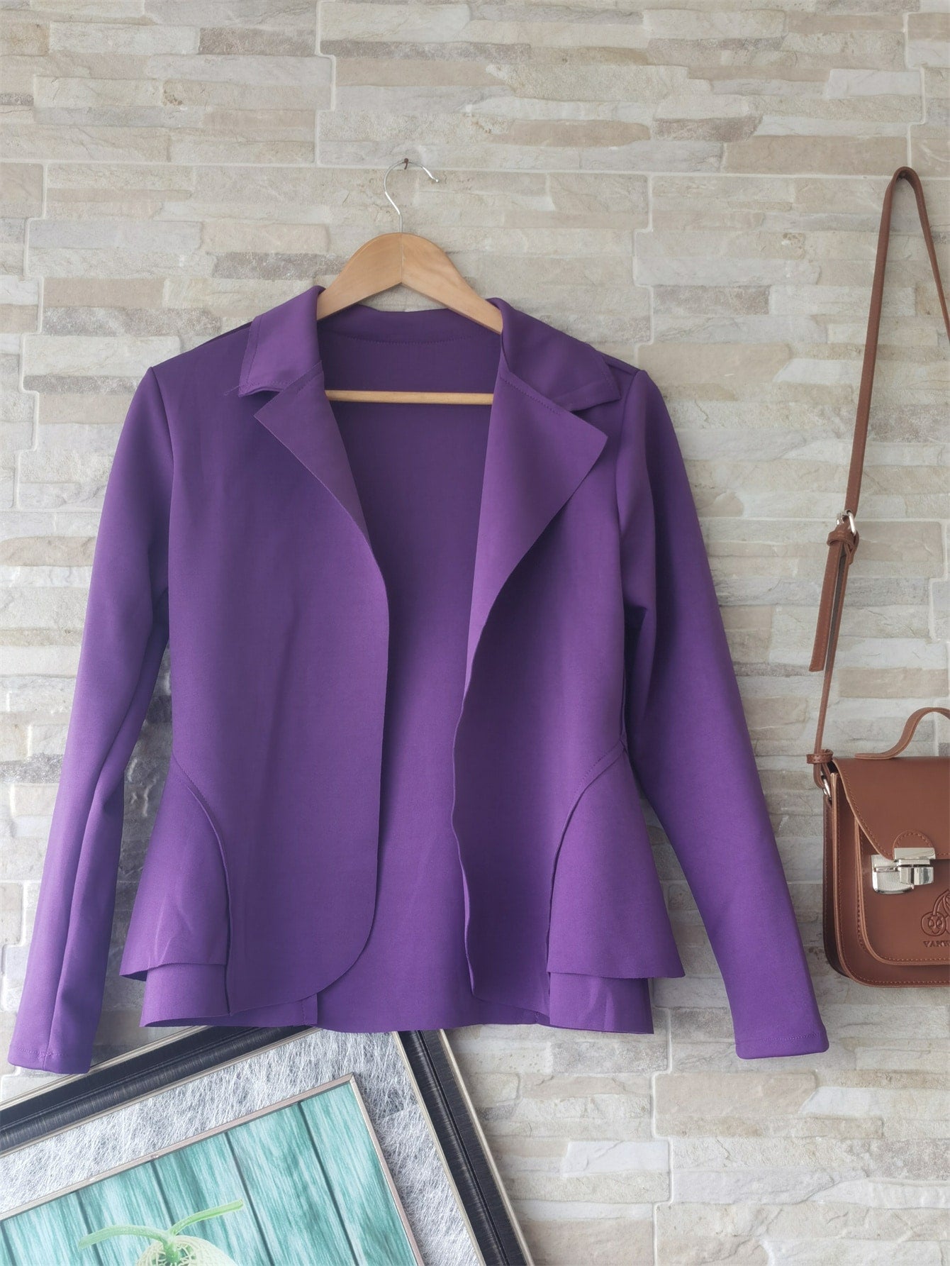 Blazer feminino manga longa - Baita Opção - A sua melhor escolha
