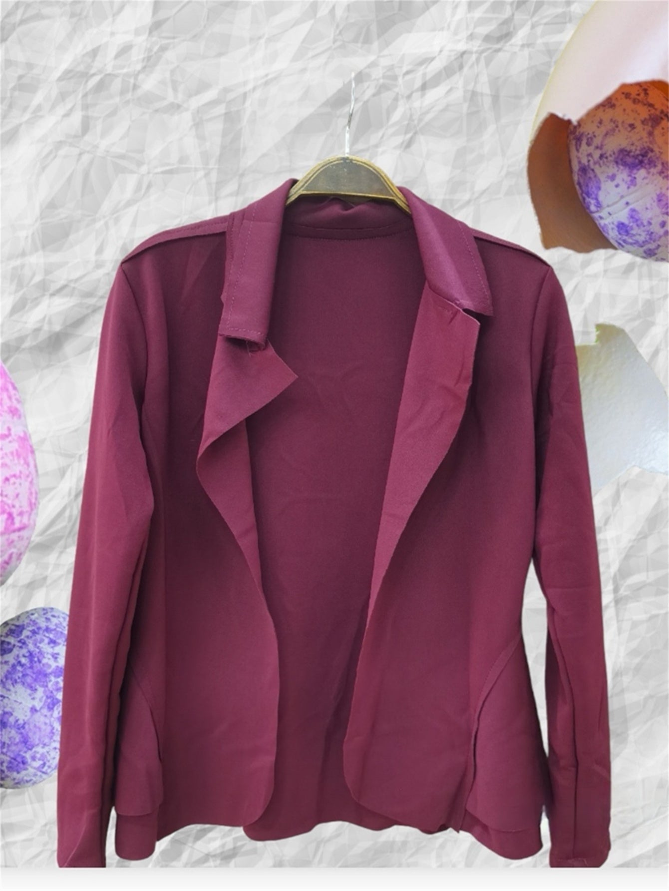 Blazer feminino manga longa - Baita Opção - A sua melhor escolha