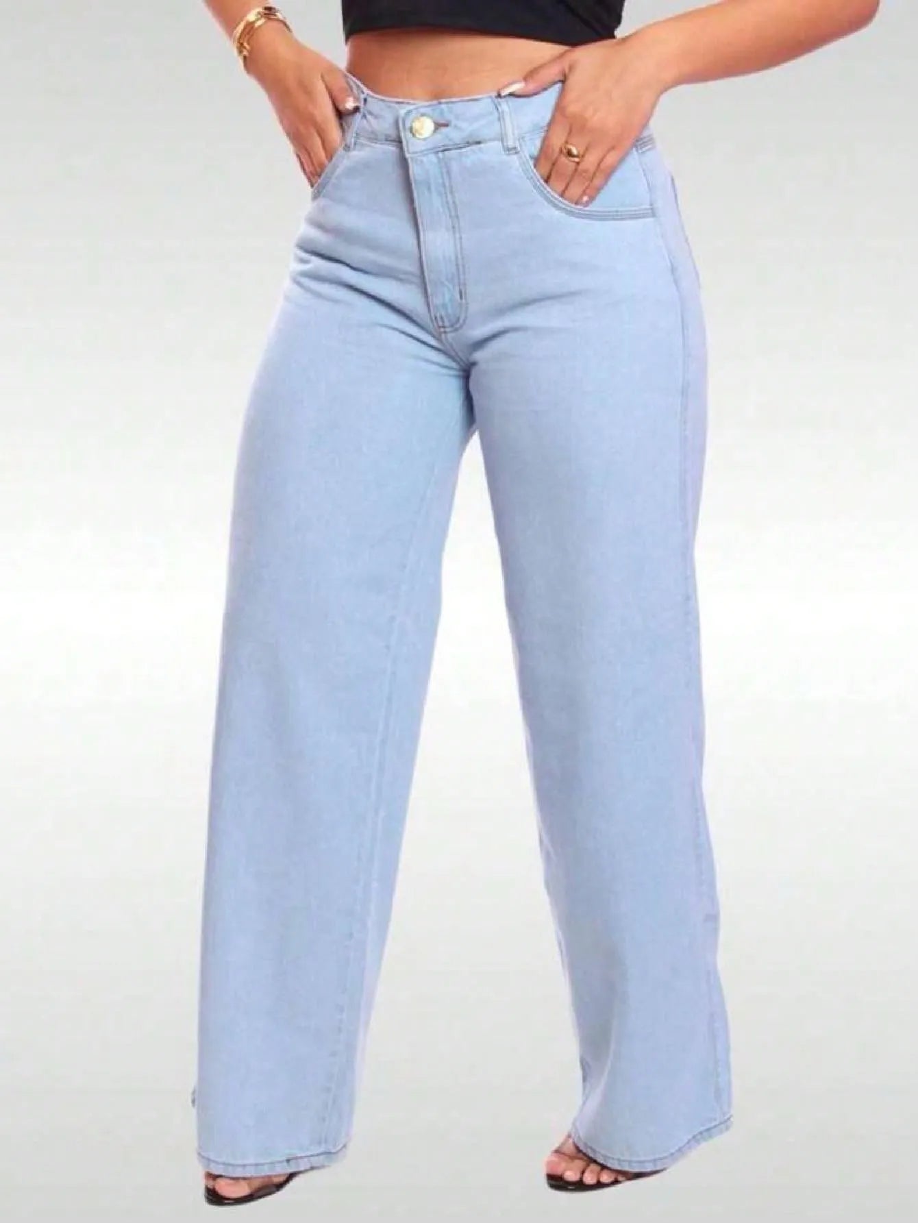 Calça jeans feminina levanta bumbum