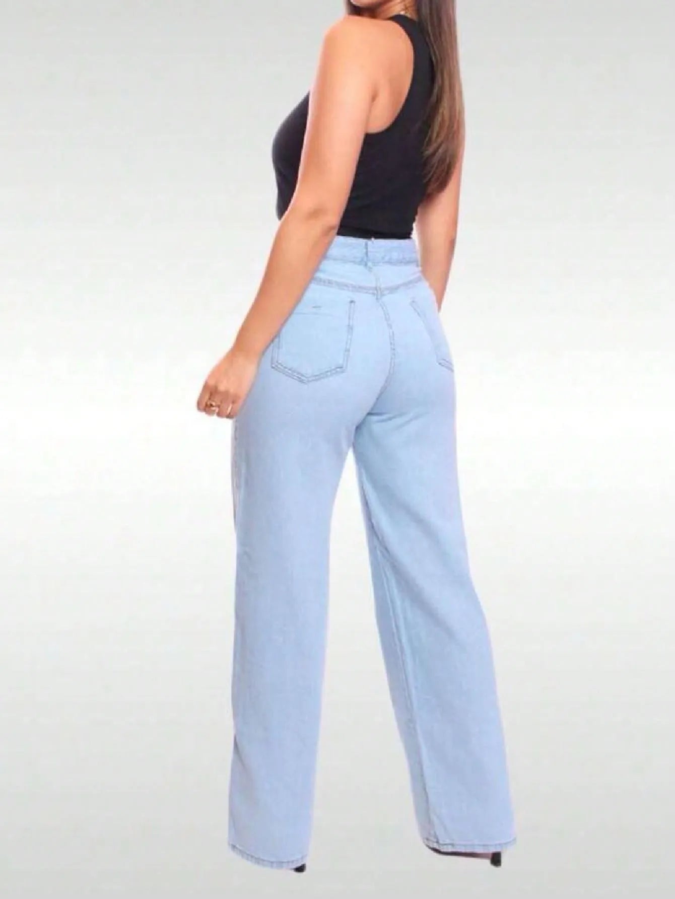 Calça jeans feminina levanta bumbum