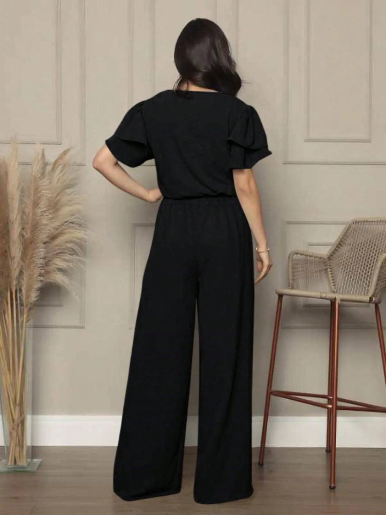 Conjunto feminino com tecido duna