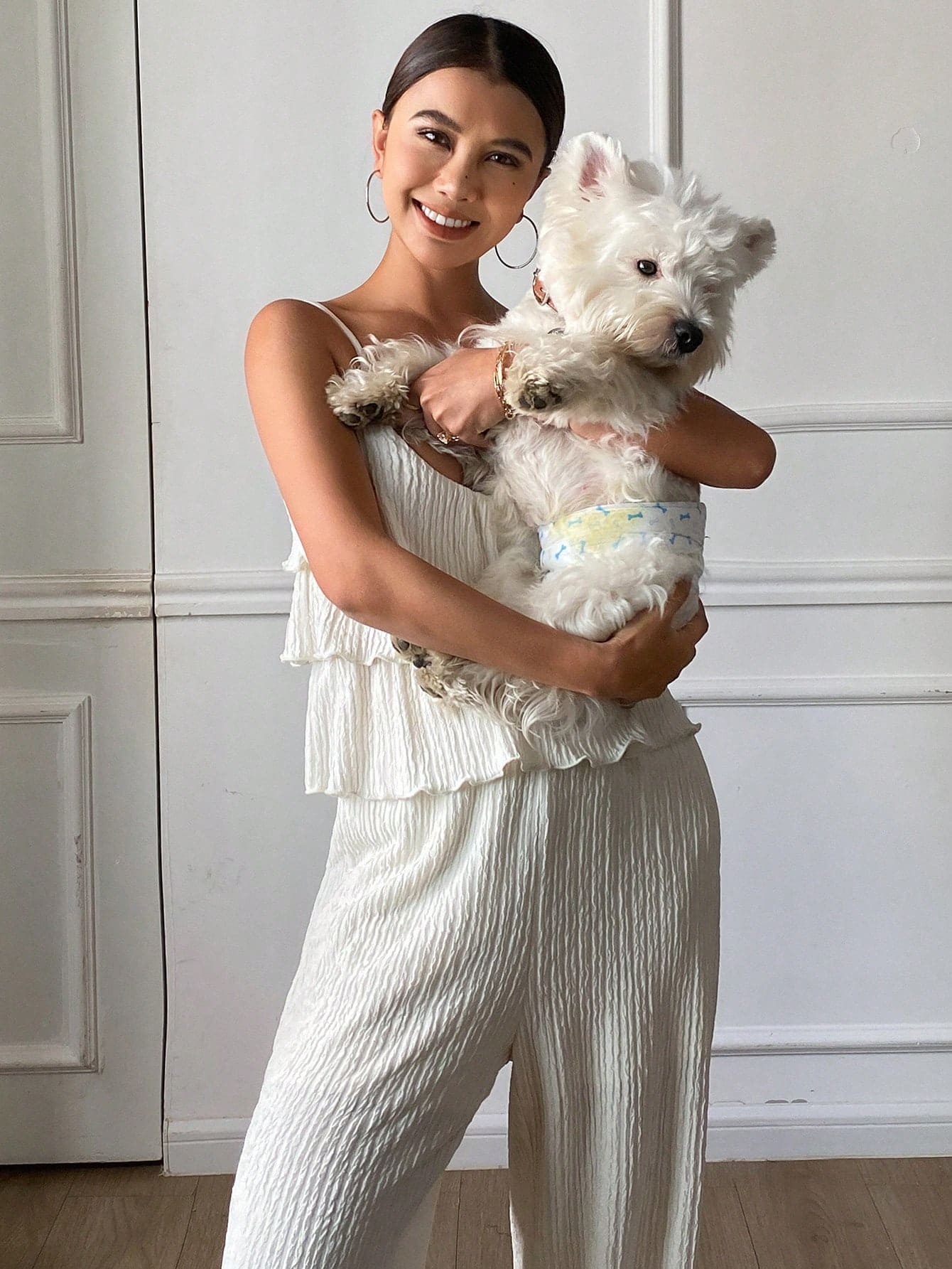 Conjunto Feminino de 2 Peças em Estilo Boêmio