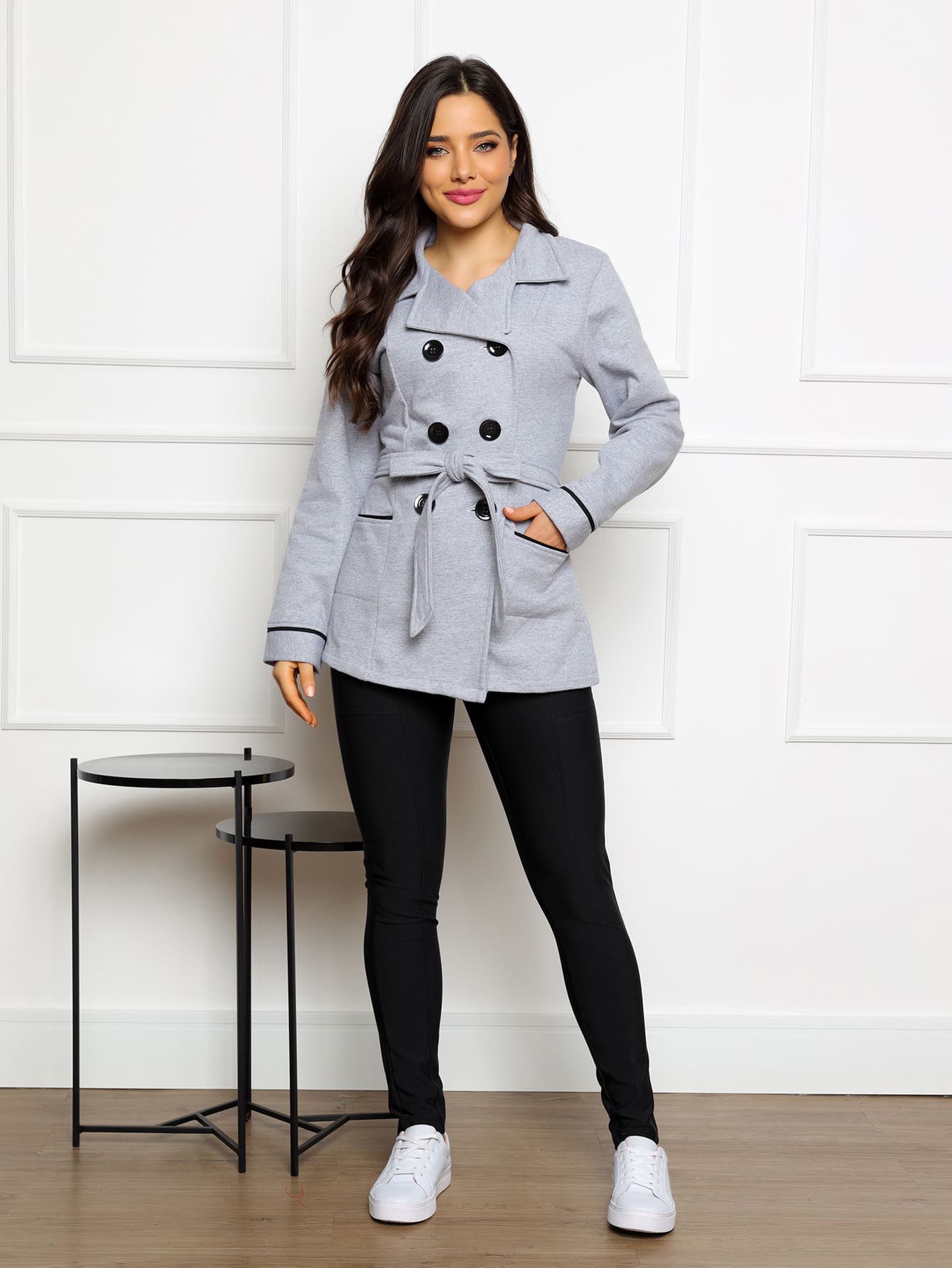 Casaco moletom feminino sobretudo - Baita Opção - A sua melhor escolha