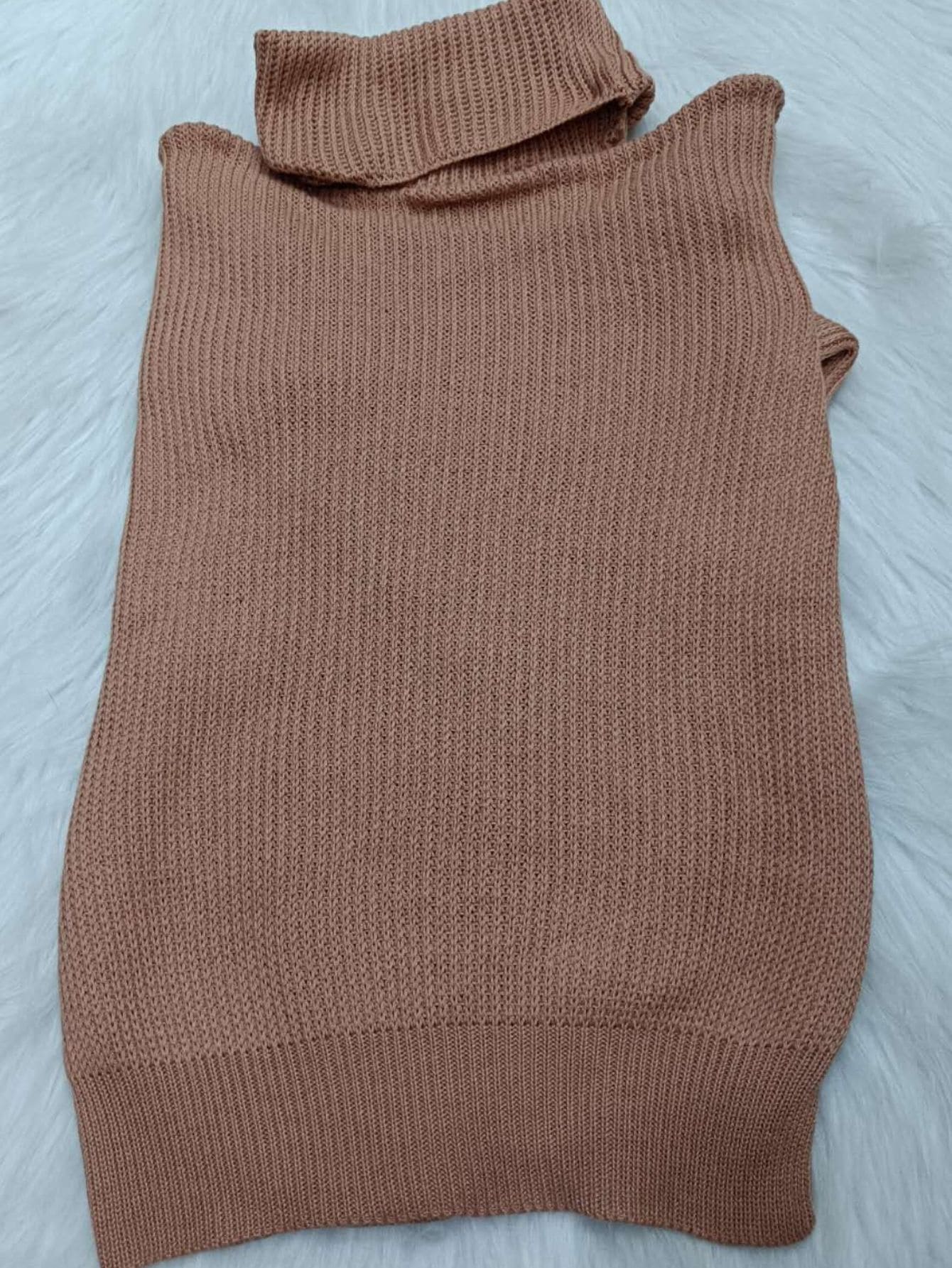 Blusa feminina tricot gola alta - Baita Opção - A sua melhor escolha