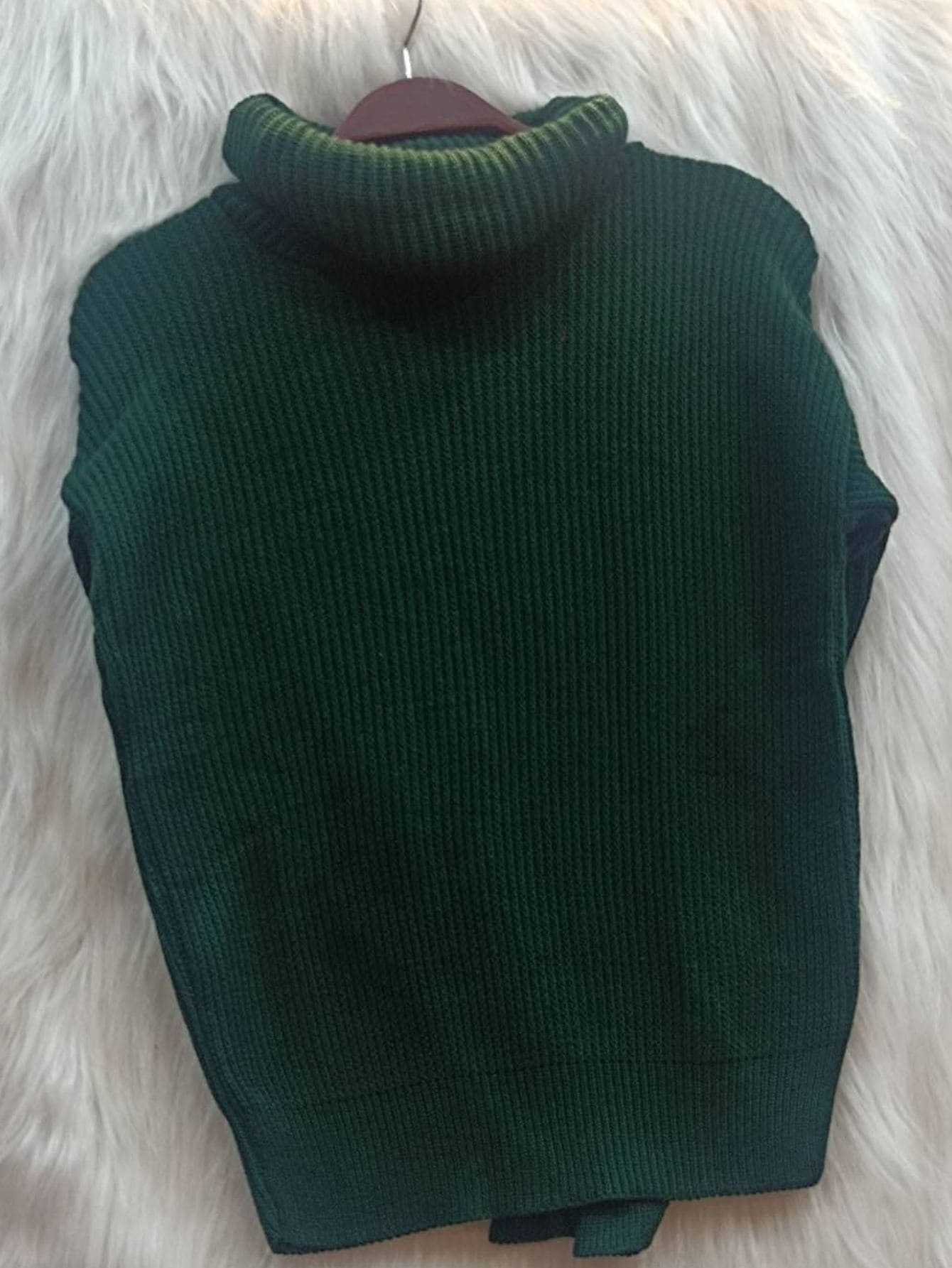 Blusa feminina tricot gola alta - Baita Opção - A sua melhor escolha