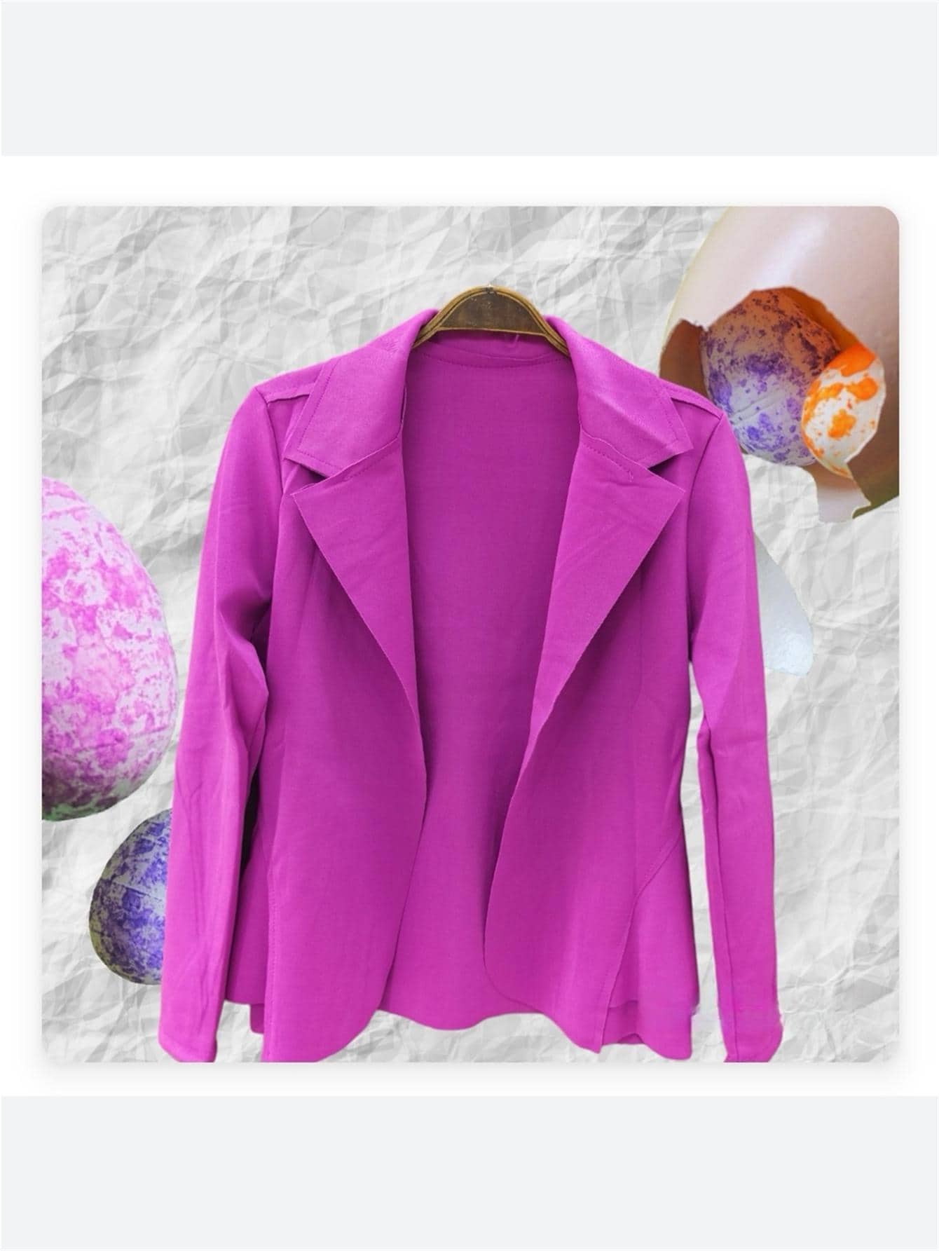 Blazer feminino manga longa - Baita Opção - A sua melhor escolha