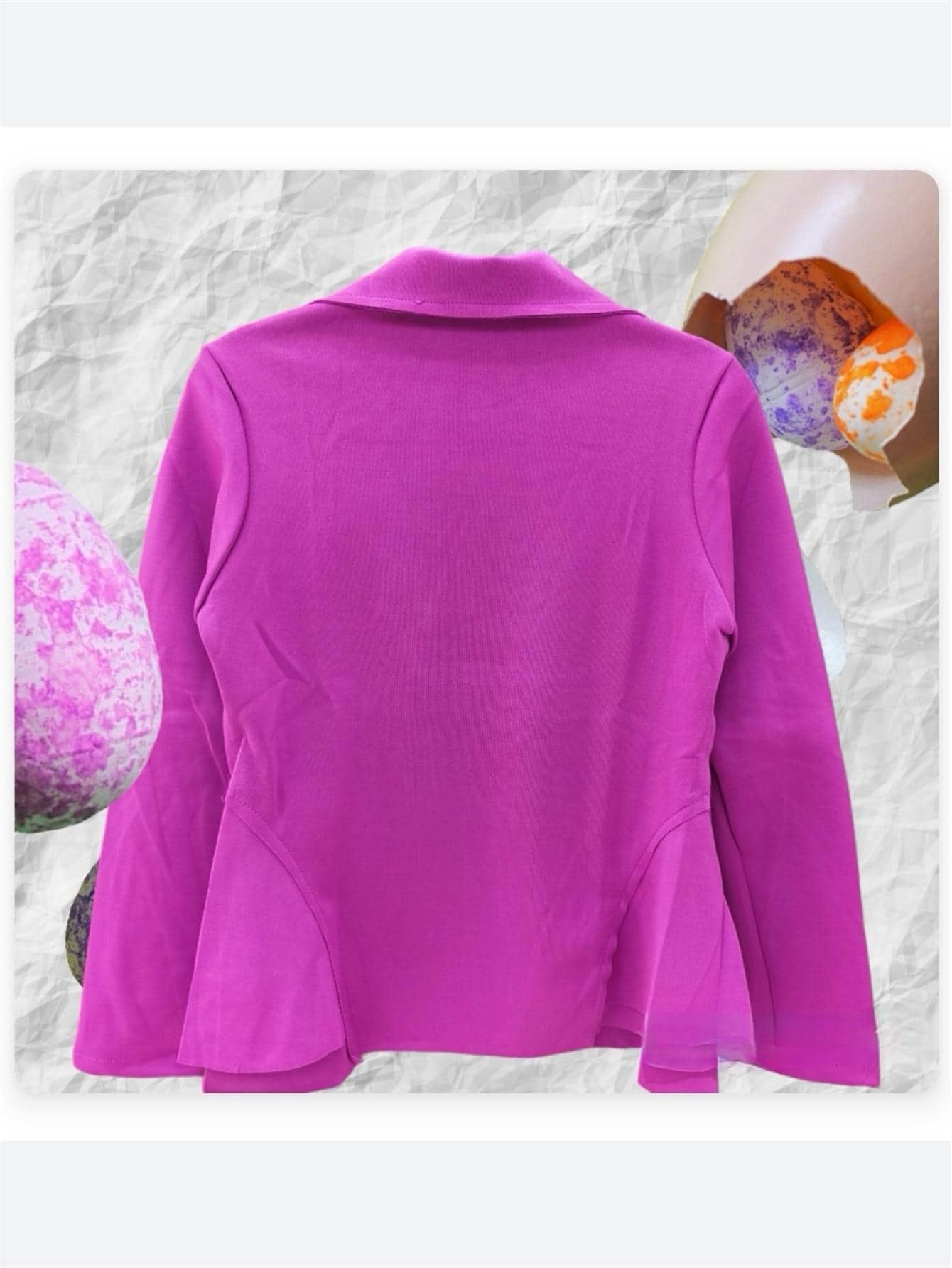 Blazer feminino manga longa - Baita Opção - A sua melhor escolha