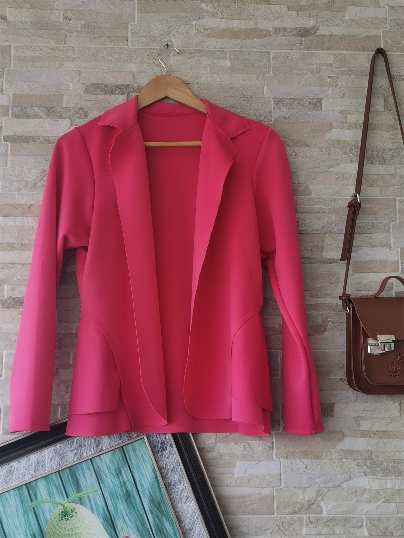 Blazer feminino manga longa - Baita Opção - A sua melhor escolha