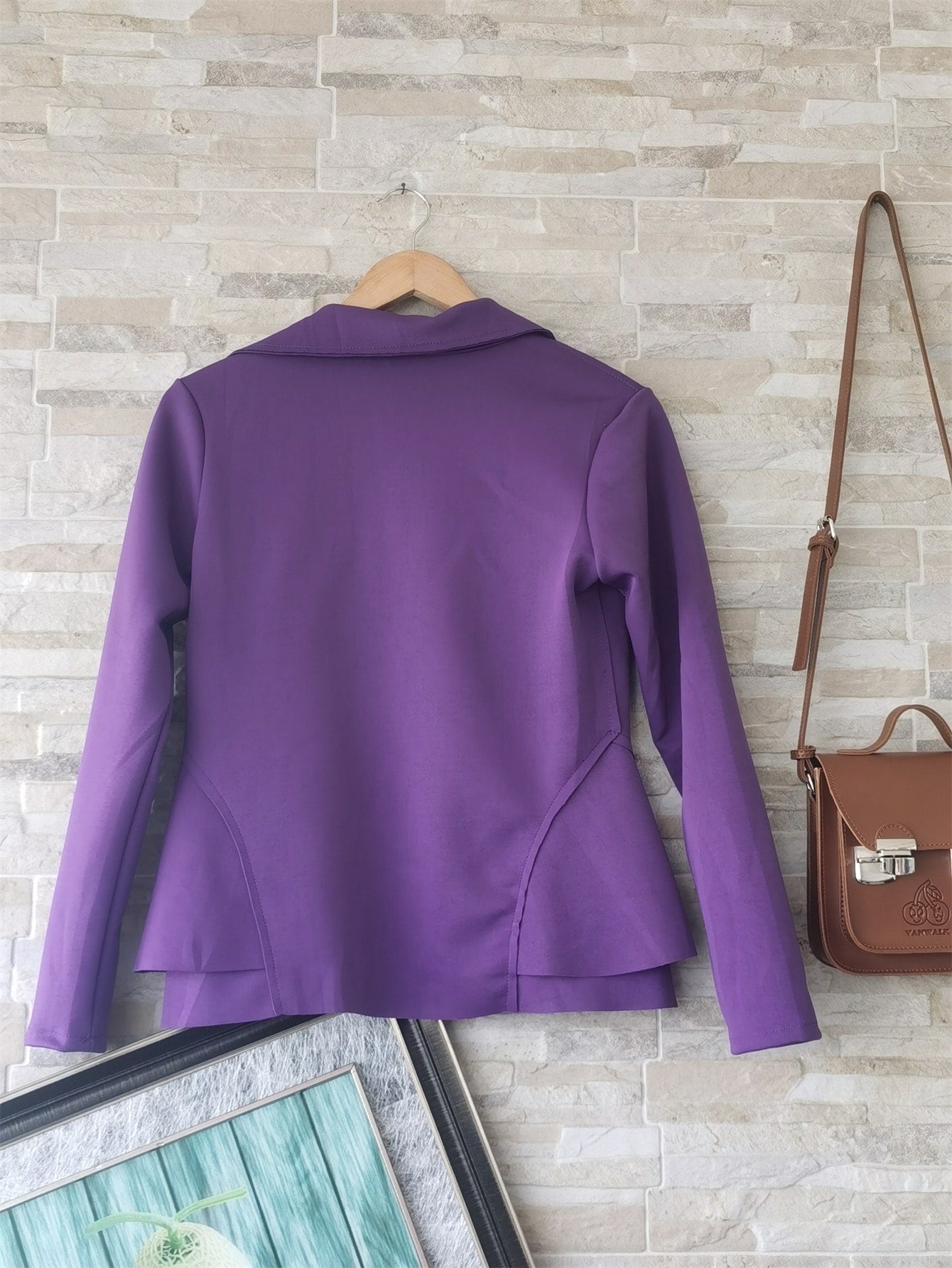 Blazer feminino manga longa - Baita Opção - A sua melhor escolha