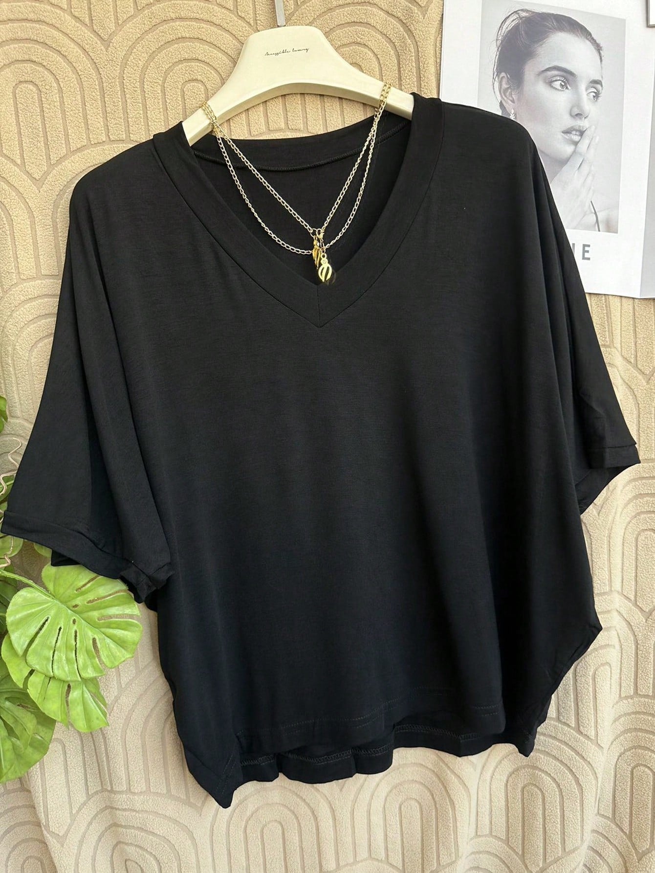 Blusa manga morcego - Baita Opção - A sua melhor escolha